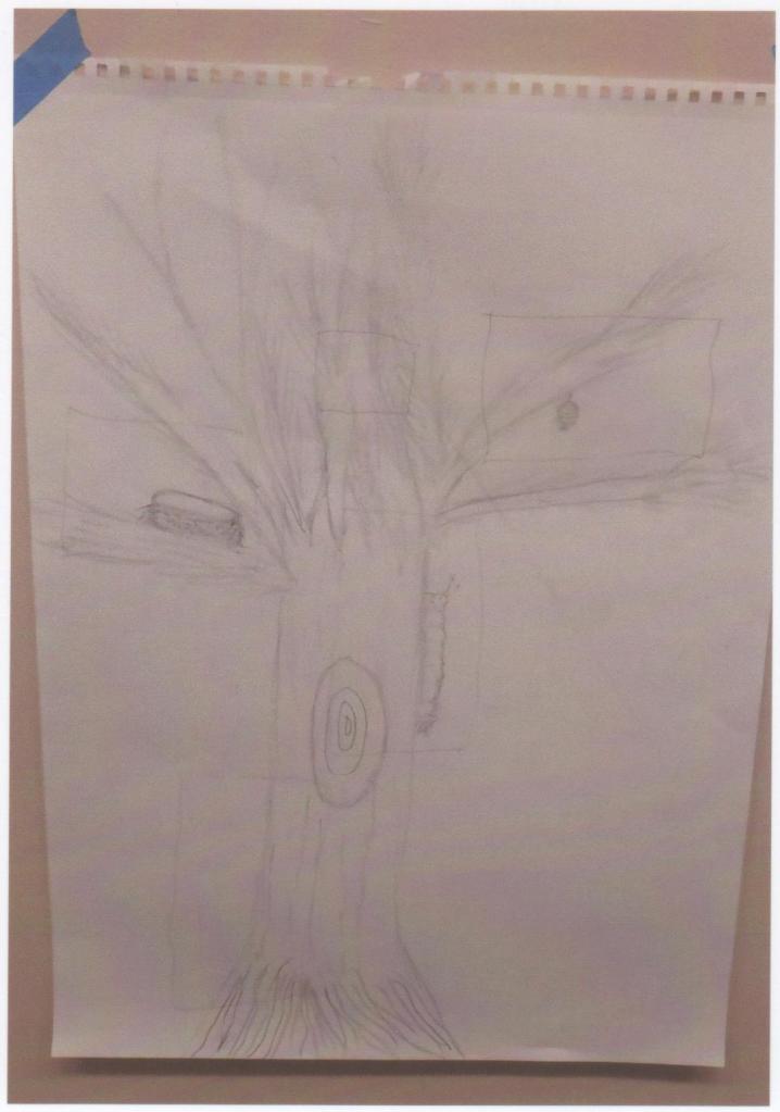 s tree sketch